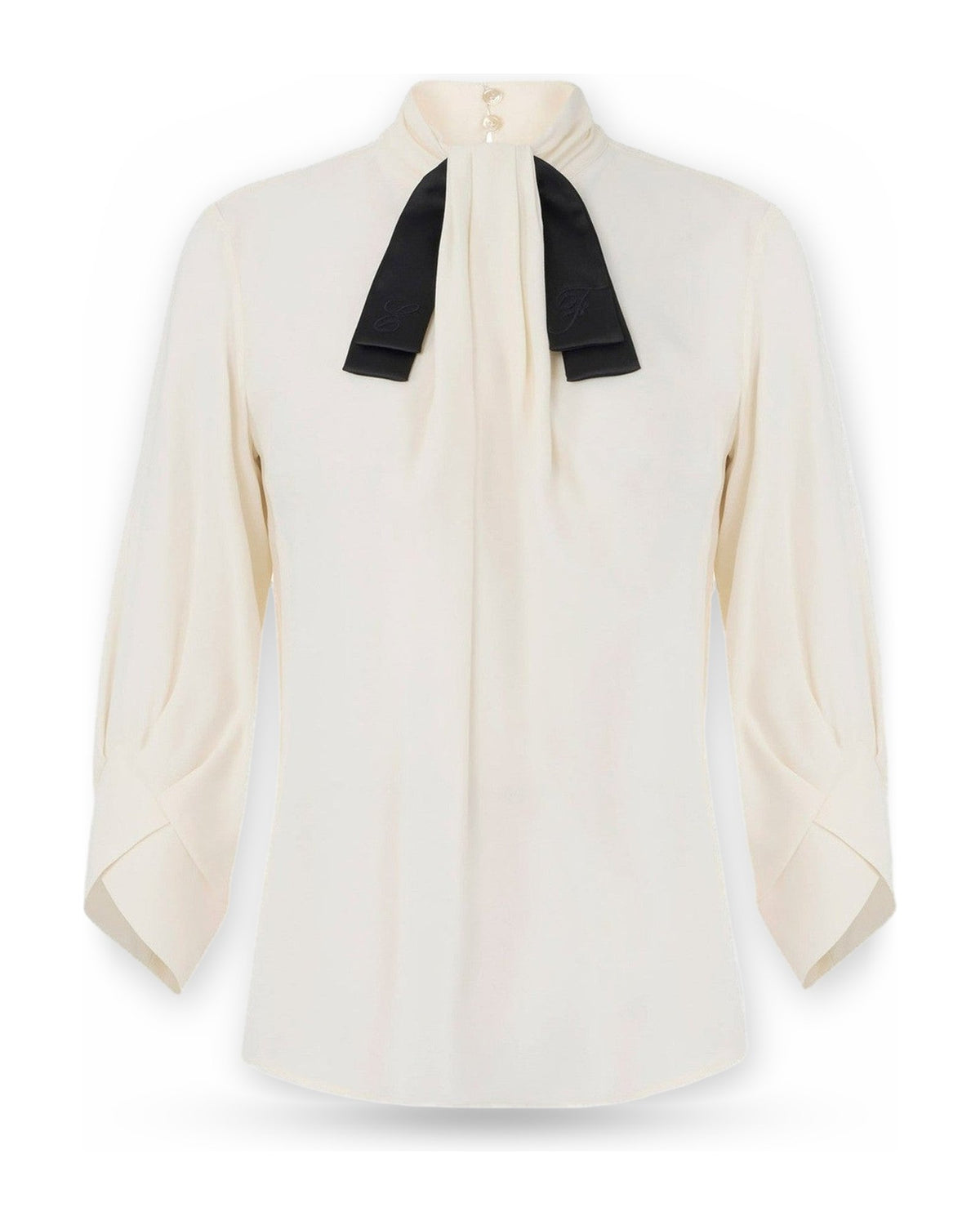 Camicie Donna Elisabetta Franchi - Camicia CA17866E2 - Avorio