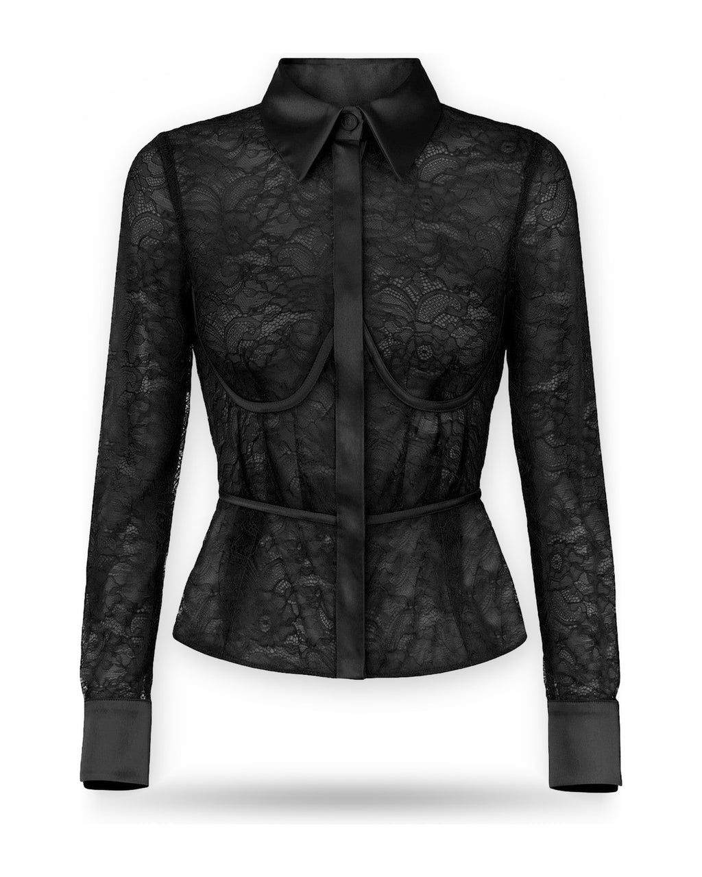 Camicie Donna Elisabetta Franchi - Camicia CA17966E2 - Nero