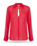 Camicie Donna Elisabetta Franchi - Camicia CA19466E2 - Rosso