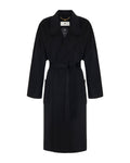 Cappotti Donna Elisabetta Franchi - Cappotto con cintura CP01D66E2 - Nero