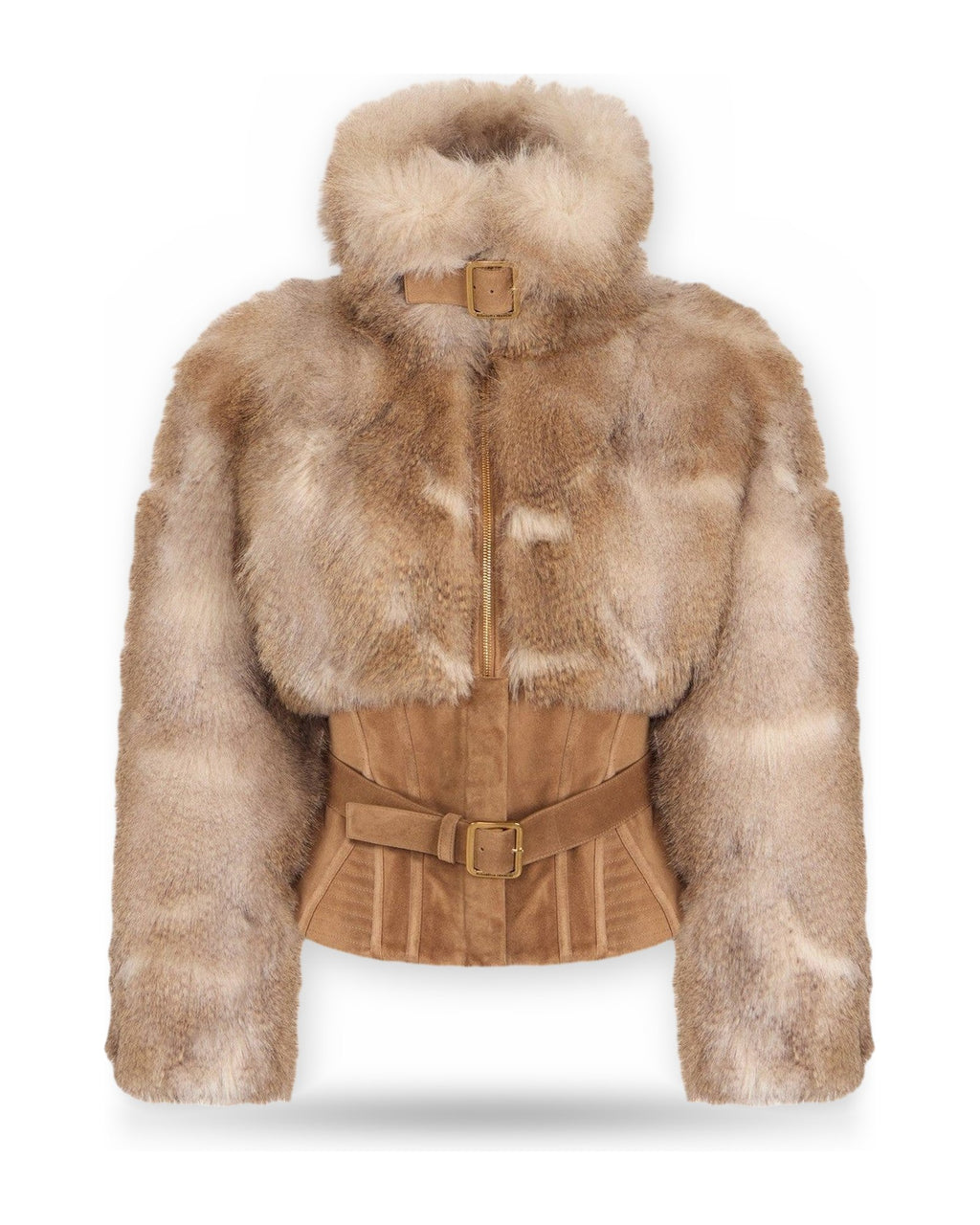 Giubbotti Donna Elisabetta Franchi - Giubbotto GB02A66E2 - Cammello