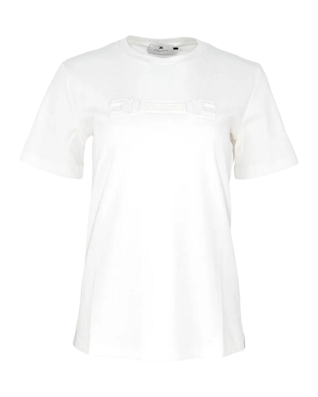 T-shirt Donna Elisabetta Franchi - Maglia MA68P61E2 - Bianco