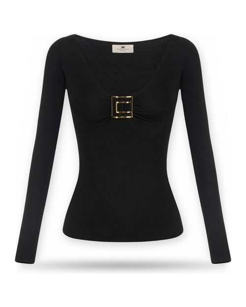 Maglie Donna Elisabetta Franchi - Maglia MD00567E2 - Nero