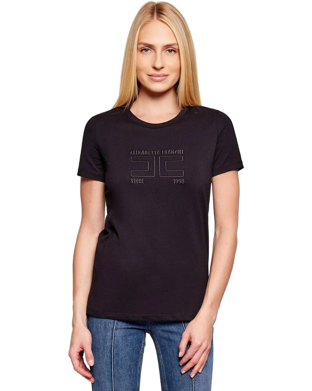 T-shirt Donna Elisabetta Franchi - Maglia - Nero