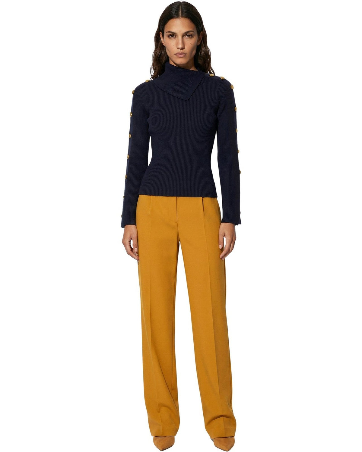 Maglie Donna Elisabetta Franchi - Maglia tricot MK03S66E2 - Blu