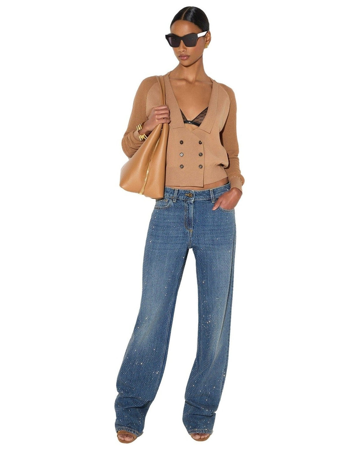 Jeans Donna Elisabetta Franchi - Pantalone mod. jeans PJ24D66E2 - Blu