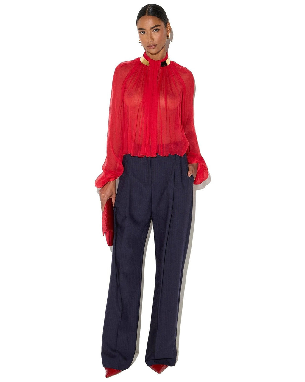 Pantaloni Donna Elisabetta Franchi - Pantalone PA17666E2 - Blu