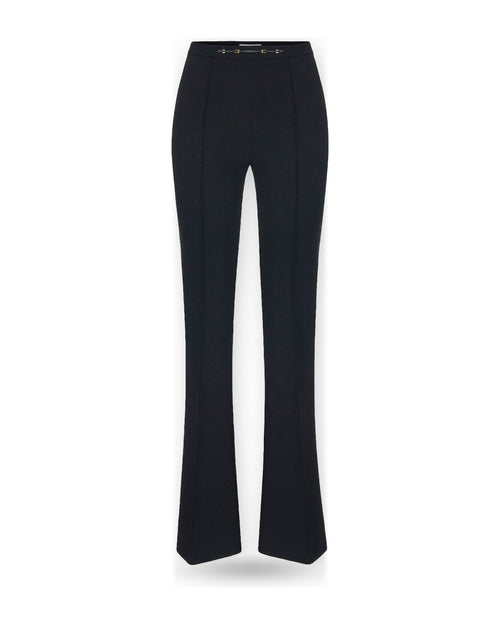Pantaloni Donna Elisabetta Franchi - Pantalone PA19766E2 - Nero