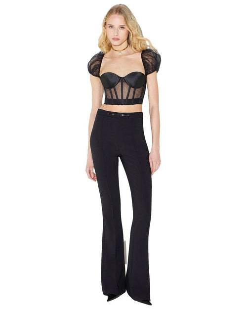 Pantaloni Donna Elisabetta Franchi - Pantalone PA19766E2 - Nero