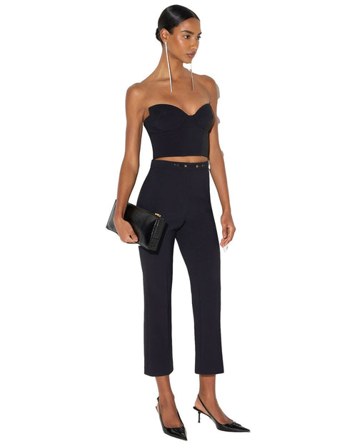 Pantaloni Donna Elisabetta Franchi - Pantalone PA19866E2 - Nero