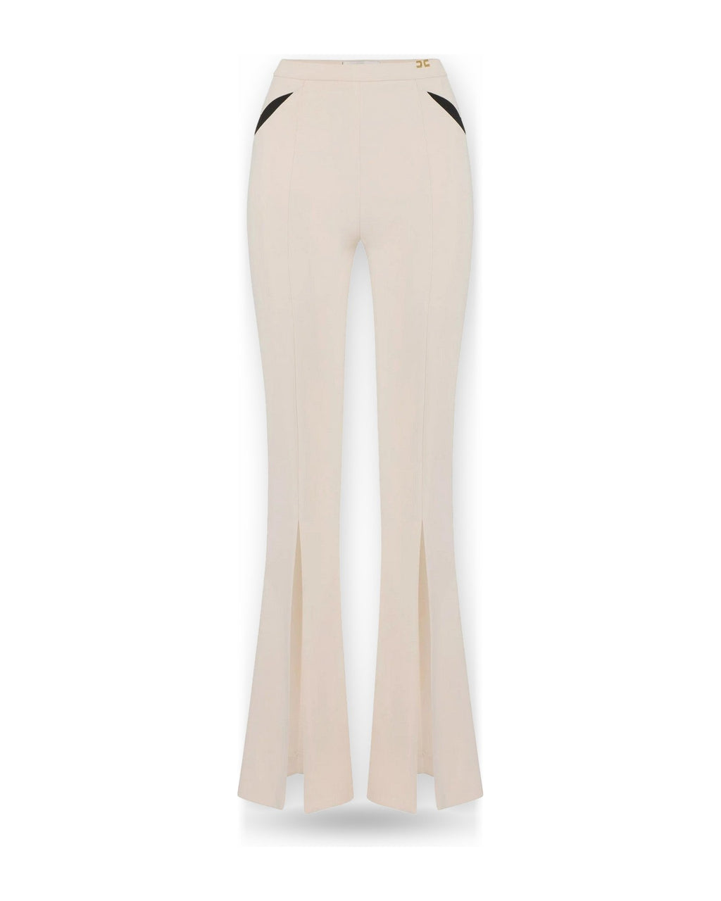 Pantaloni Donna Elisabetta Franchi - Pantalone - Panna