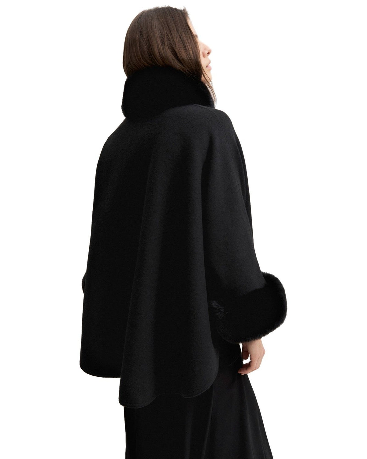 Poncho e mantelle Donna Emme - Emmamici 2625736012 - Nero
