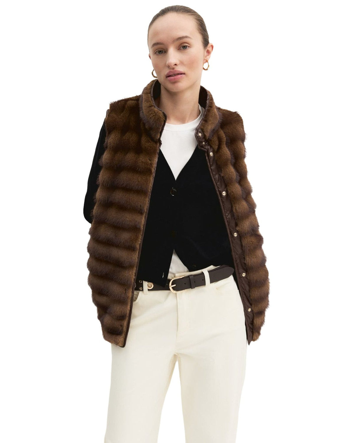 Gilet Donna Emme - Emmbaccano 2625456071 - Marrone