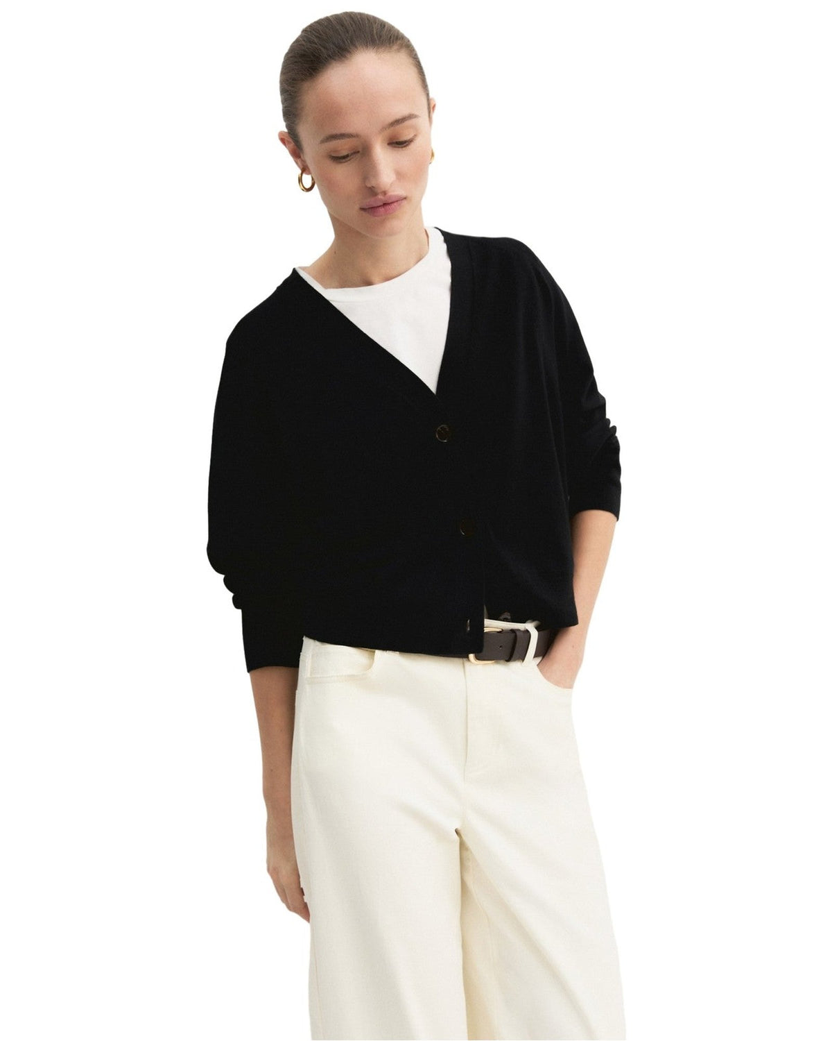 Cardigan Donna Emme - Emmbacini 2625346041 - Nero