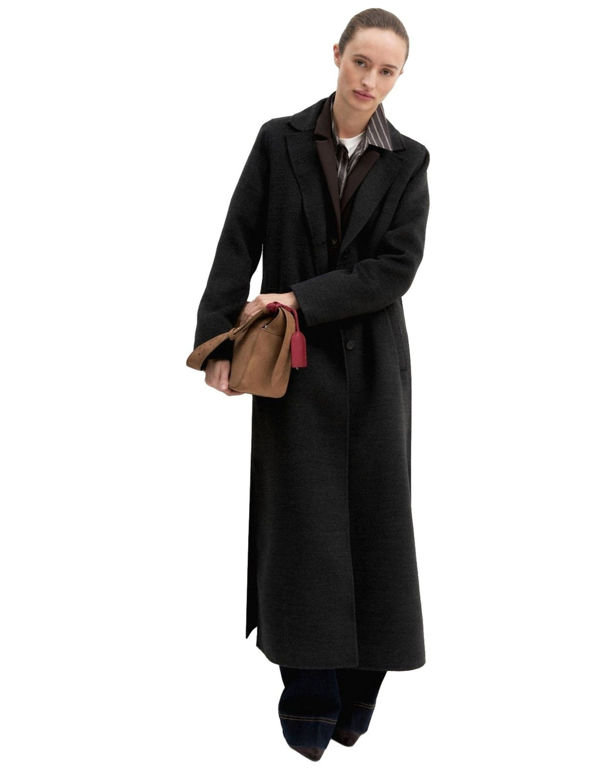 Cappotti Donna Emme - Emmacciuga 2625016031 - Grigio Scuro Melange