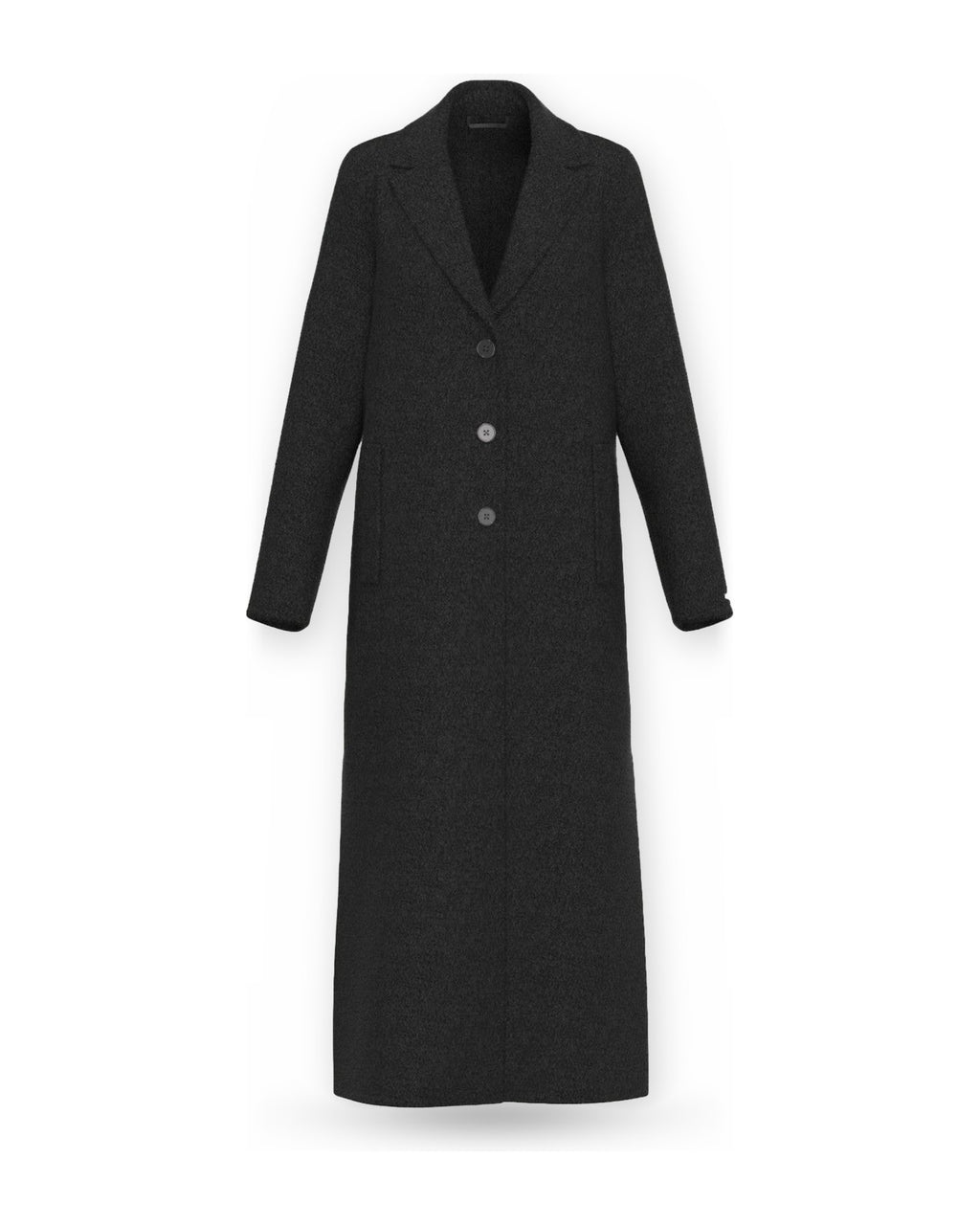 Cappotti Donna Emme - Emmacciuga 2625016031 - Grigio Scuro Melange