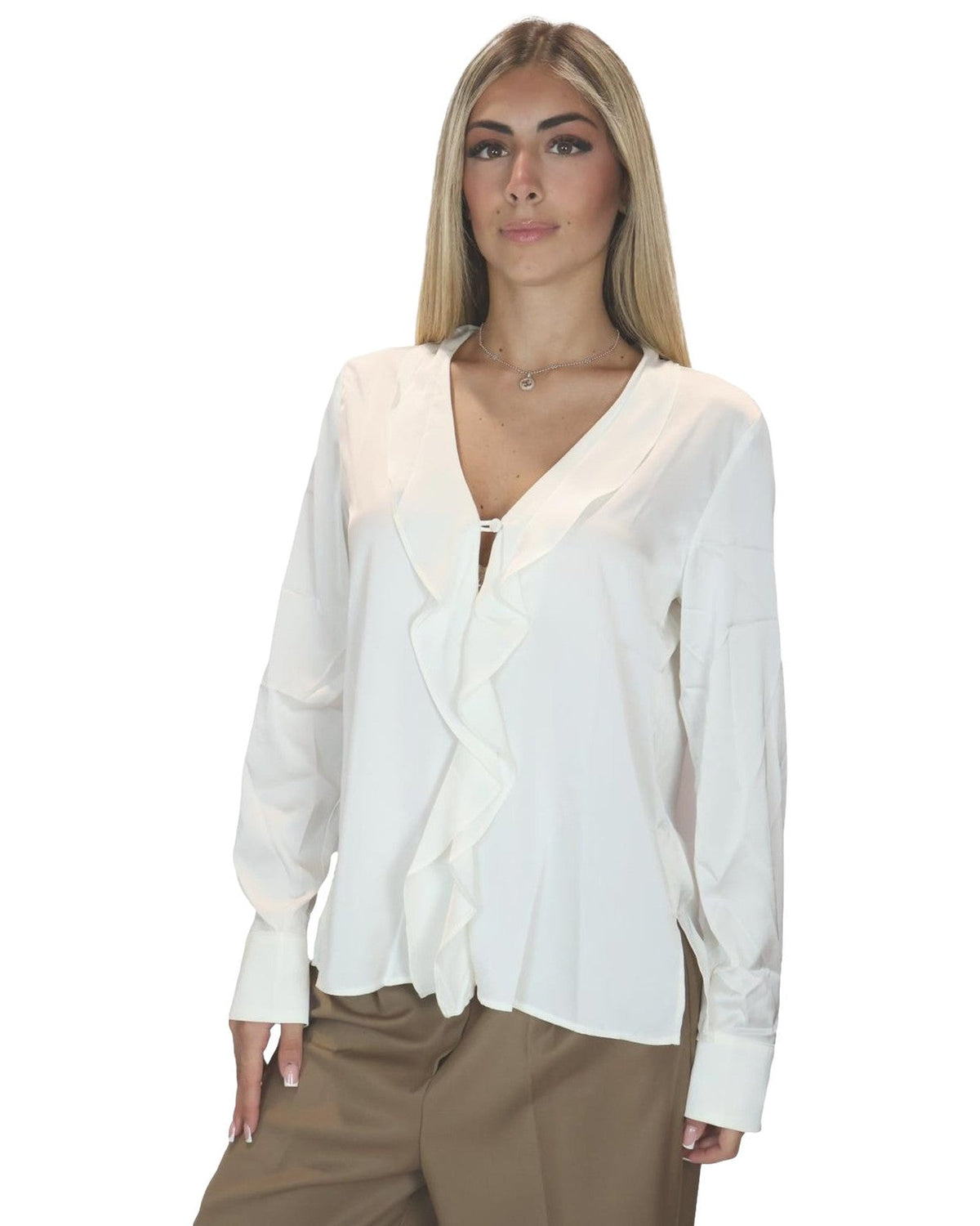 Camicie Donna Emme - Emmaggravi 2625116241 - Avorio