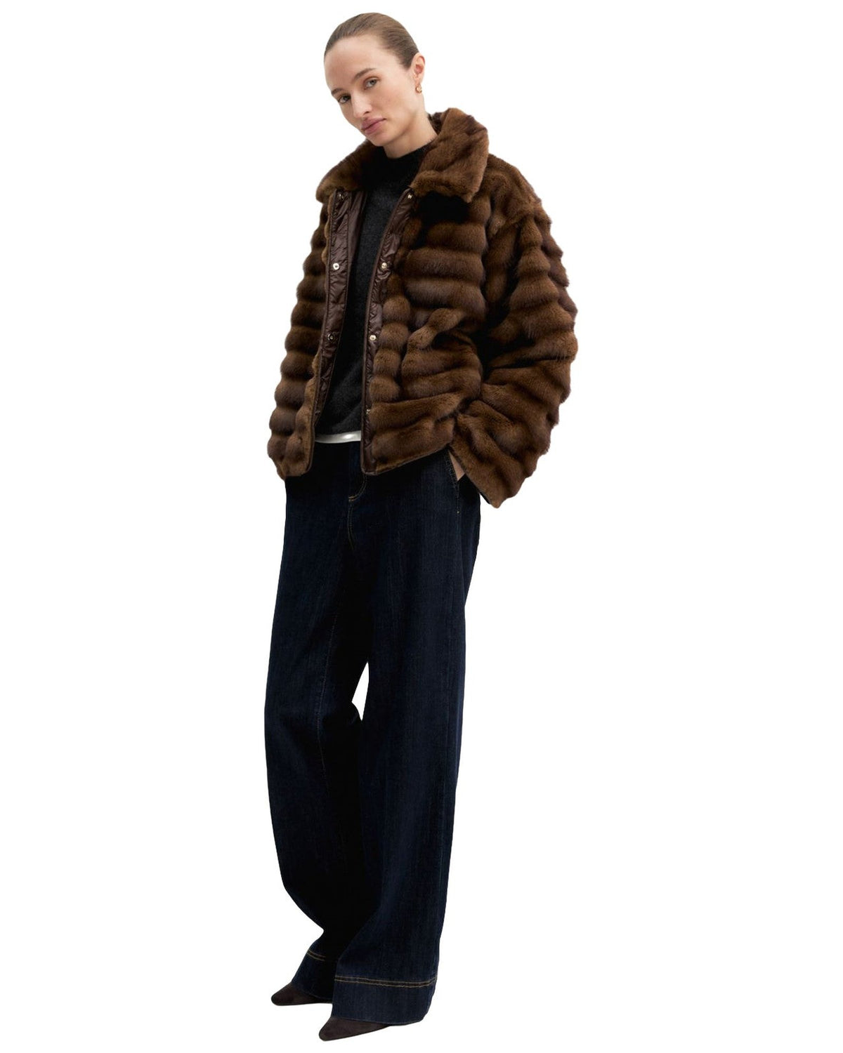Giacconi Donna Emme - Emmagio 2625456031 - Cognac