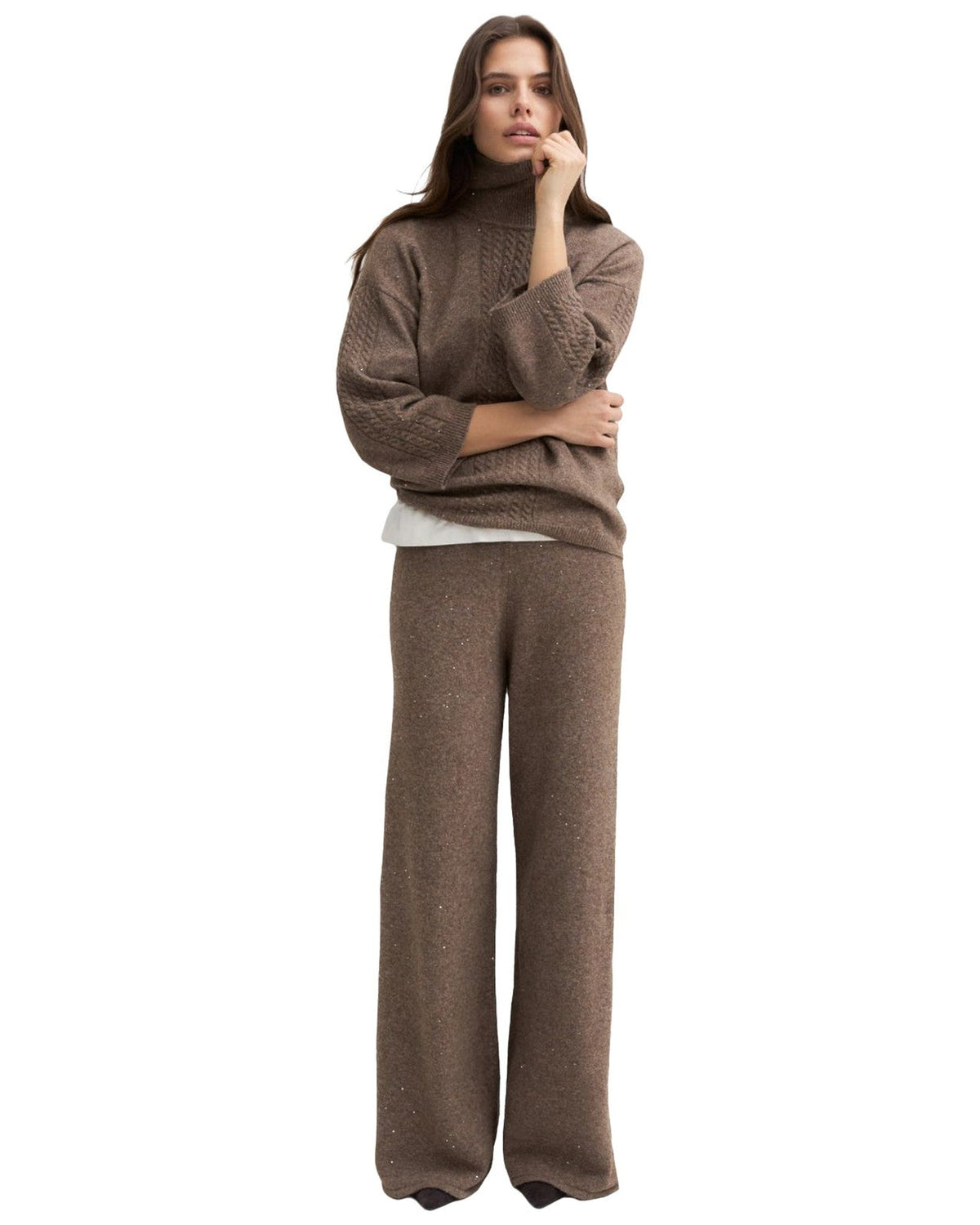 Maglie Donna Emme - Emmcamera 2625366092 - Tortora