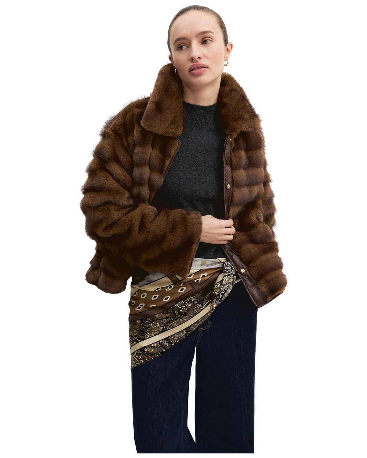 Foulard Donna Emme - Emmcampo 2625546031 - Cammello