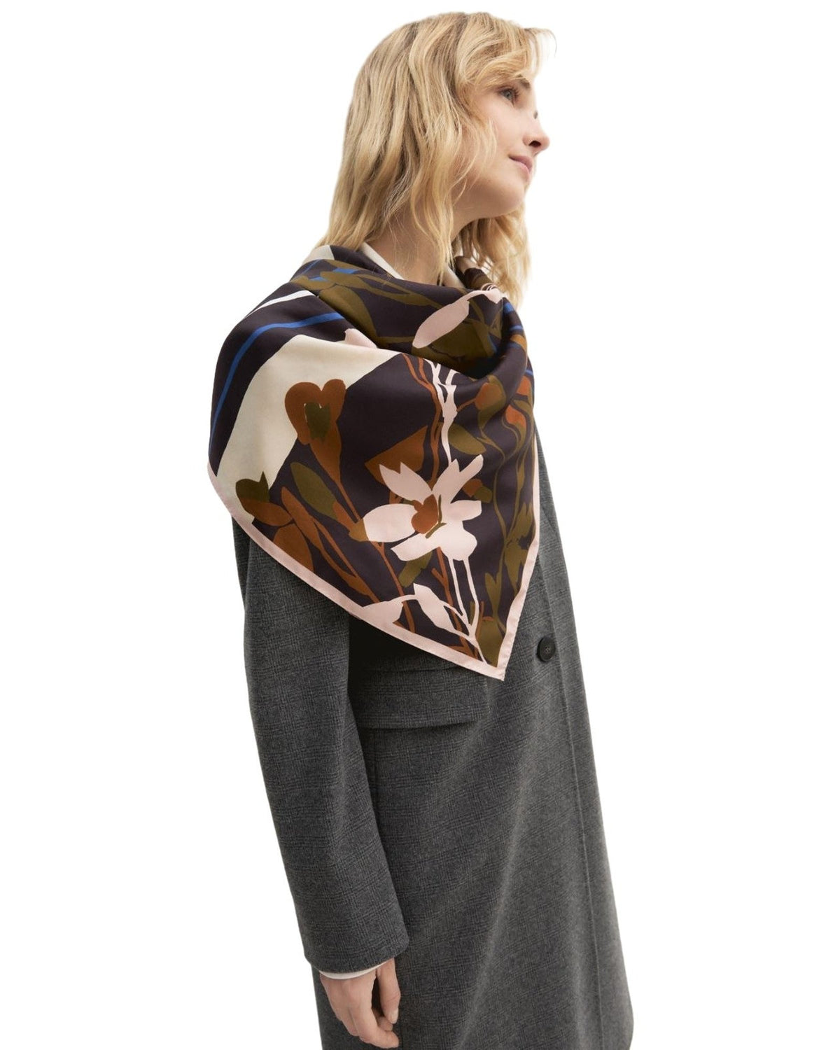 Foulard Donna Emme - Emmcampo 2625546031 - Marrone/Rosa
