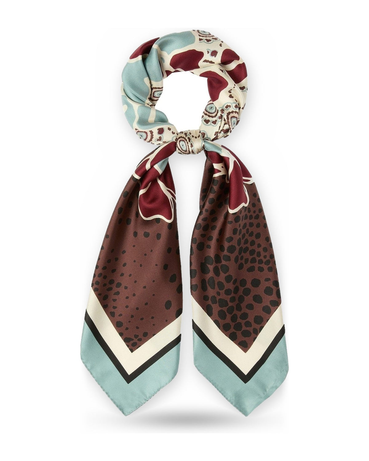 Foulard Donna Emme - Emmcampo 2625546031 - Panna/Bordeaux