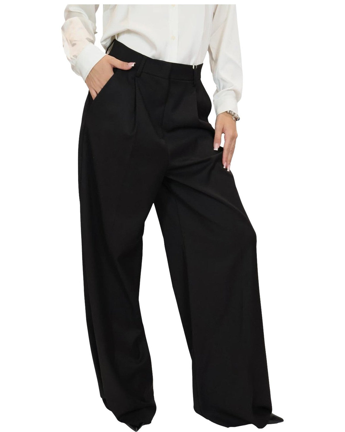 Pantaloni Donna Emme - Emmeco2 2625136311 - Nero