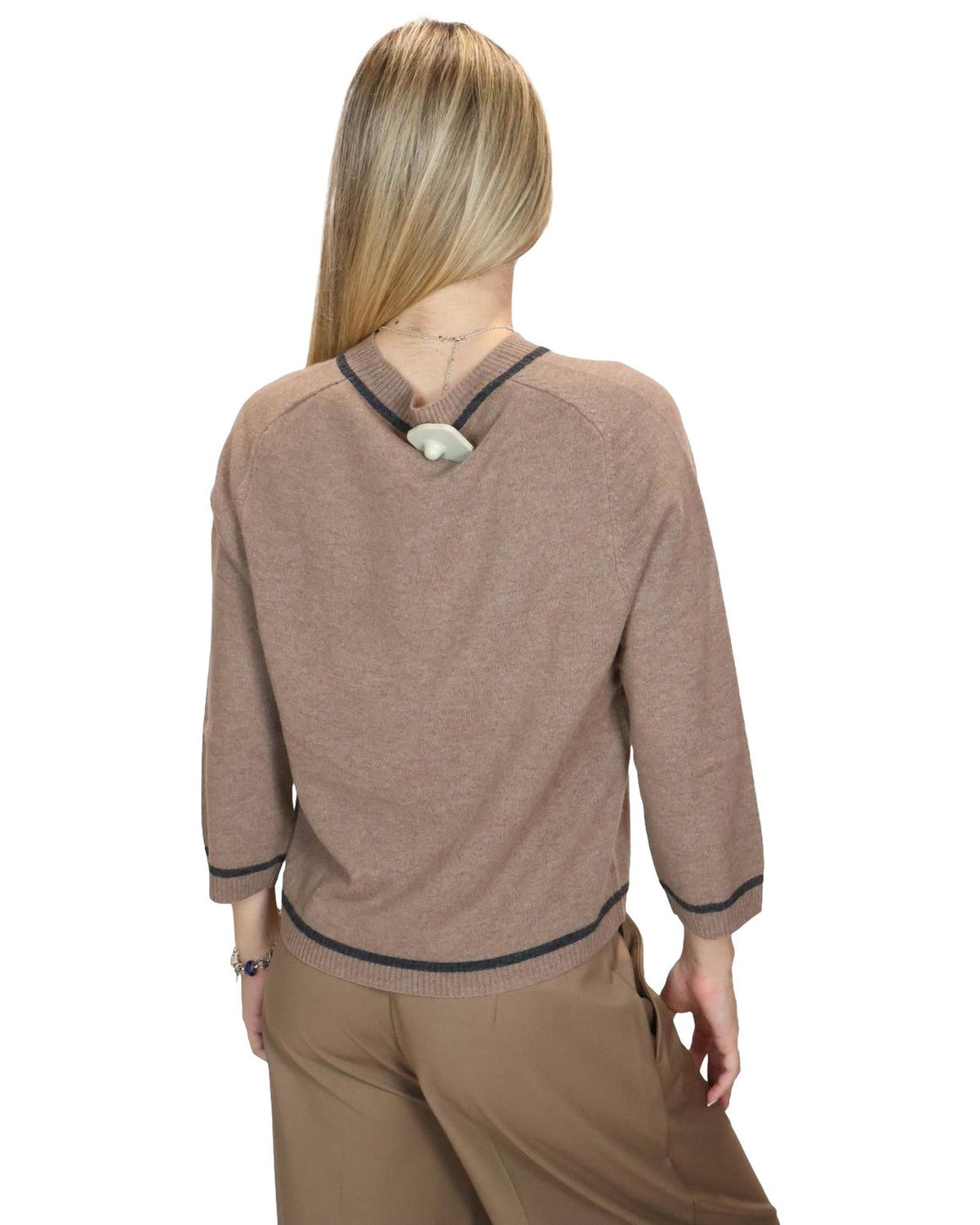 Maglie Donna Emme - Emmegrege 2625366241 - Tortora