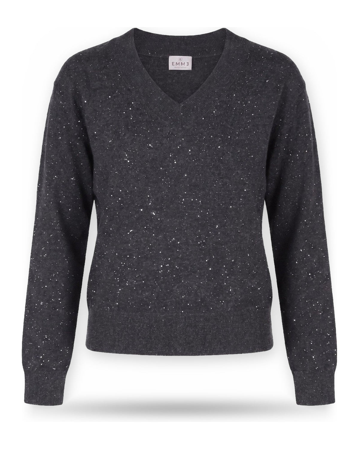 Maglie Donna Emme - Emmfertile 2625366051 - Grigio Scuro Melange