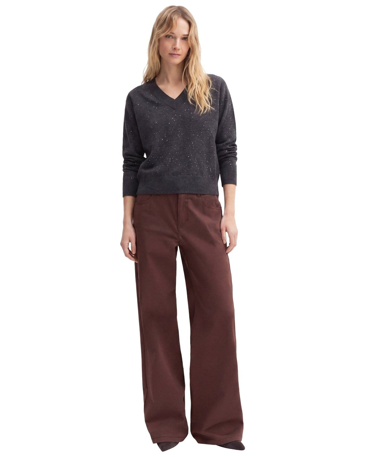 Maglie Donna Emme - Emmfertile 2625366051 - Grigio Scuro Melange