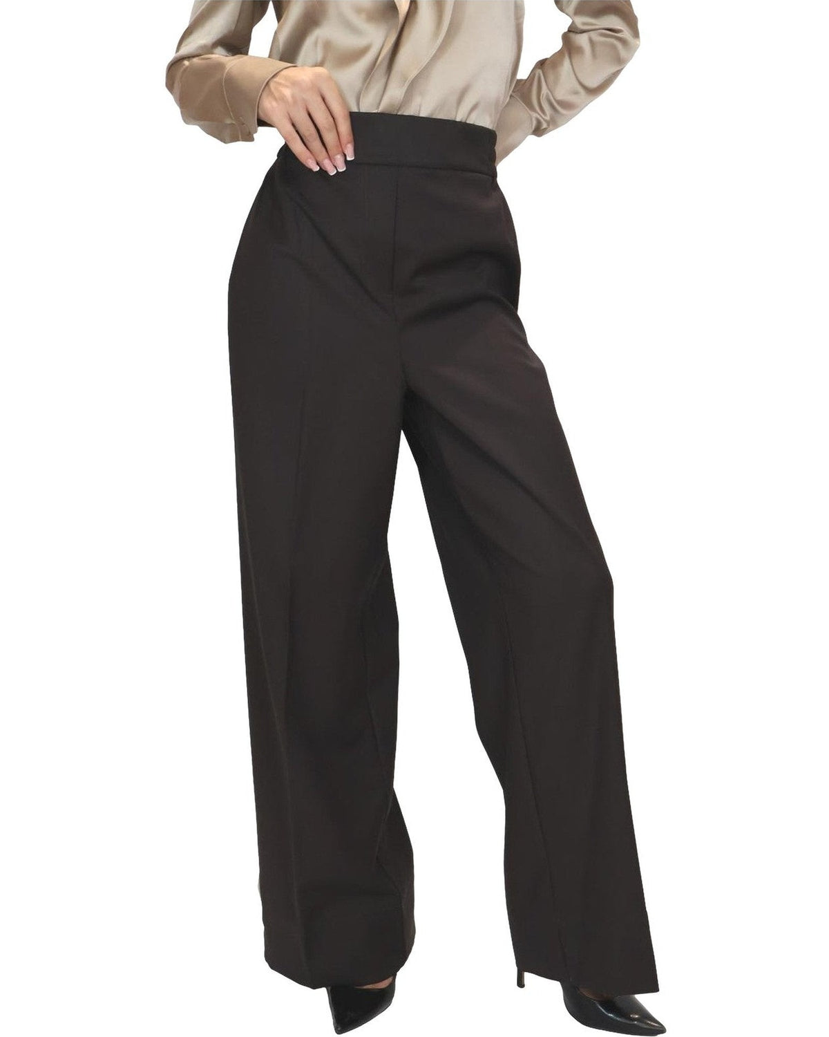 Pantaloni Donna Emme - Emmfiesta 2625136111 - Testa di Moro