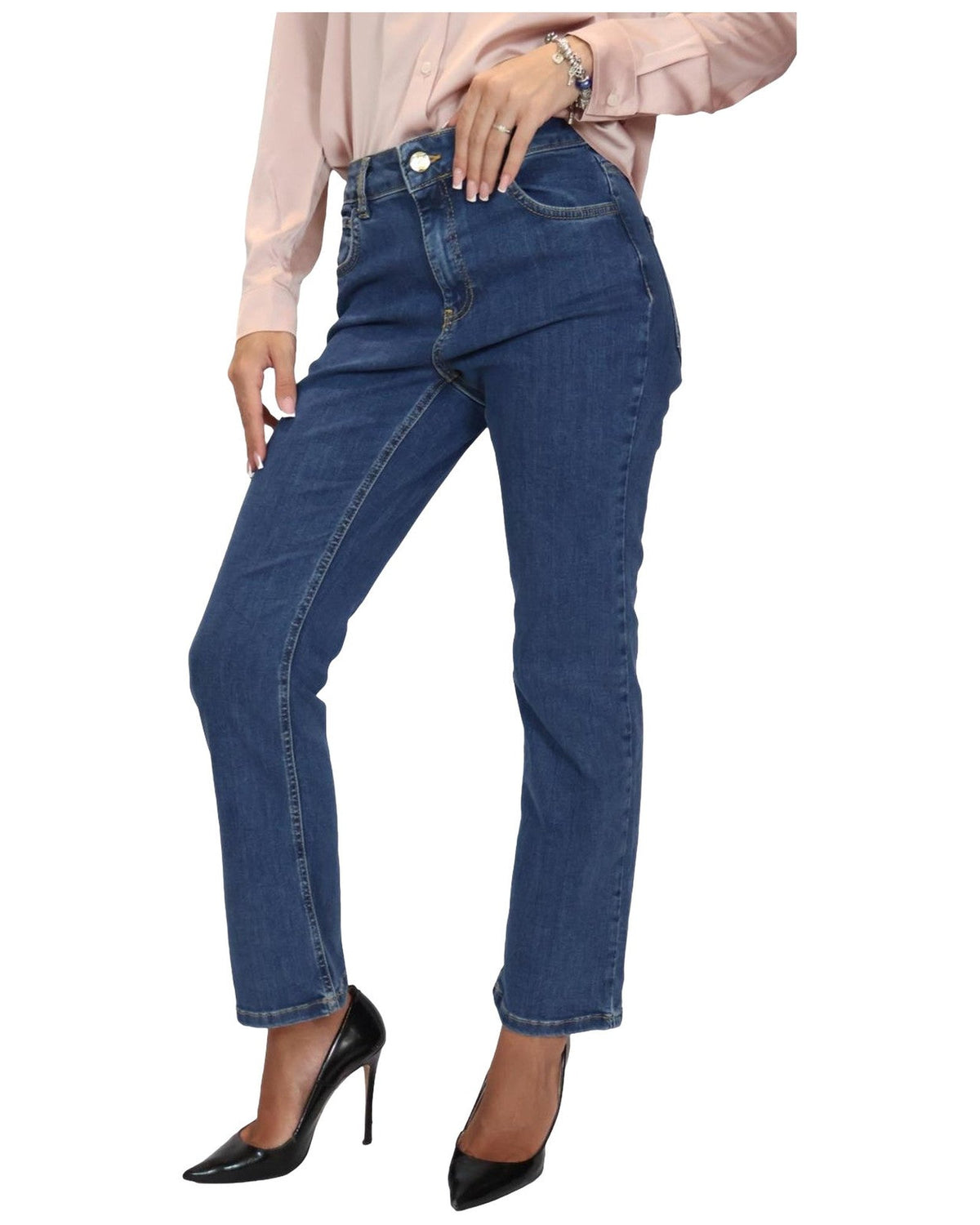 Jeans Donna Emme - Emmgianna 2625186081 - Blu