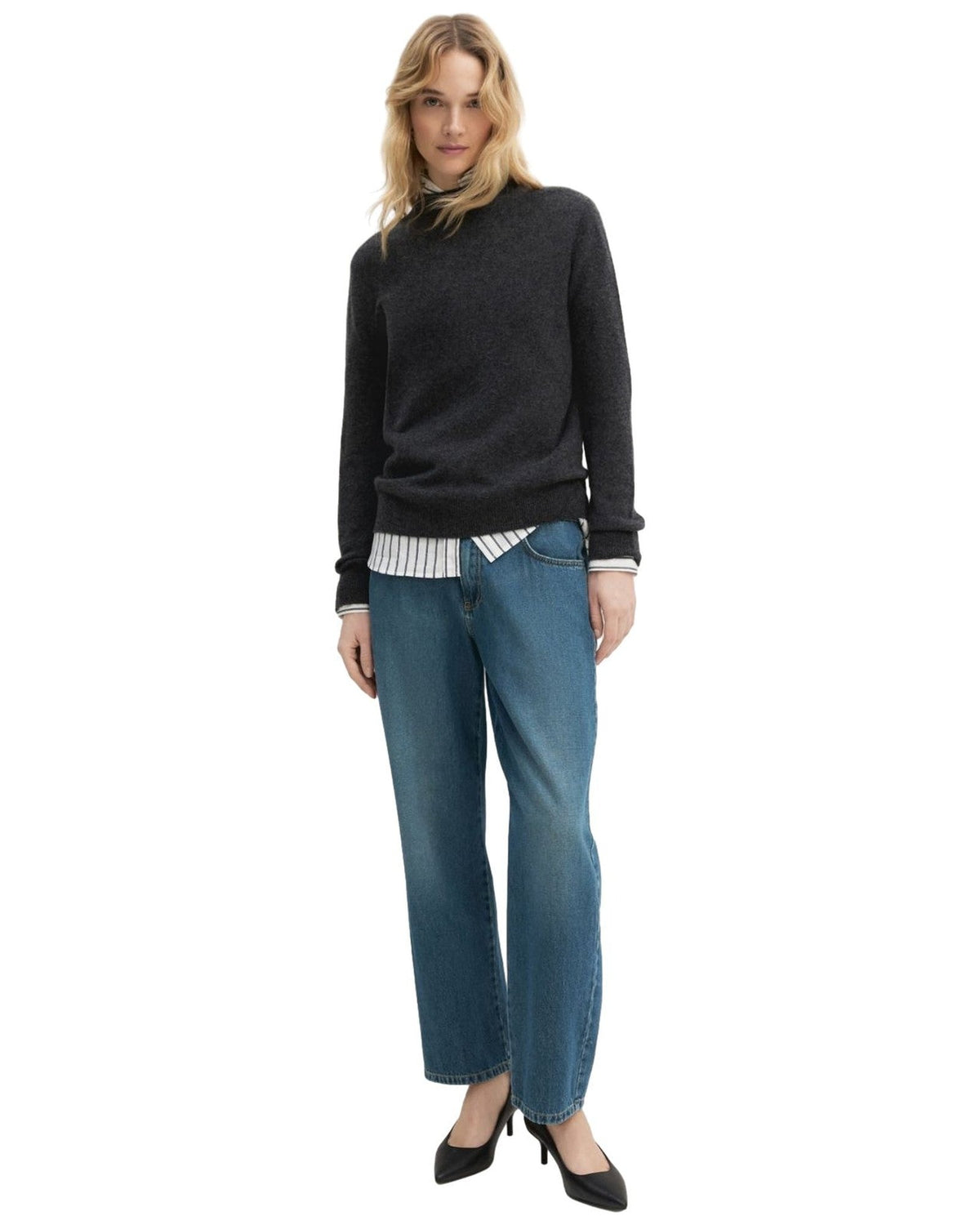 Maglie Donna Emme - Emmnetto 2625366371 - Grigio Scuro Melange