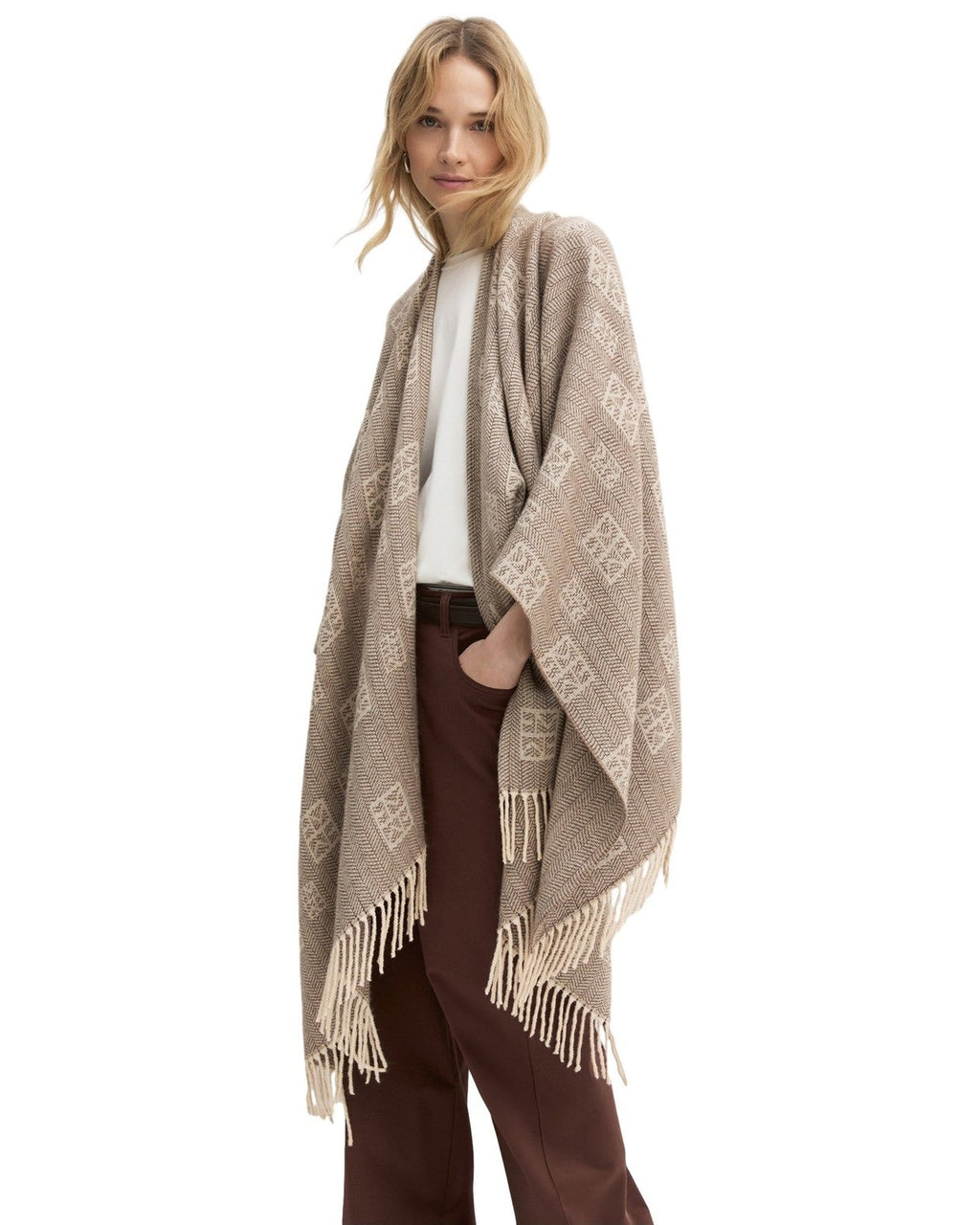 Scialli Donna Emme - Emmorigano 2625736021 - Cammello