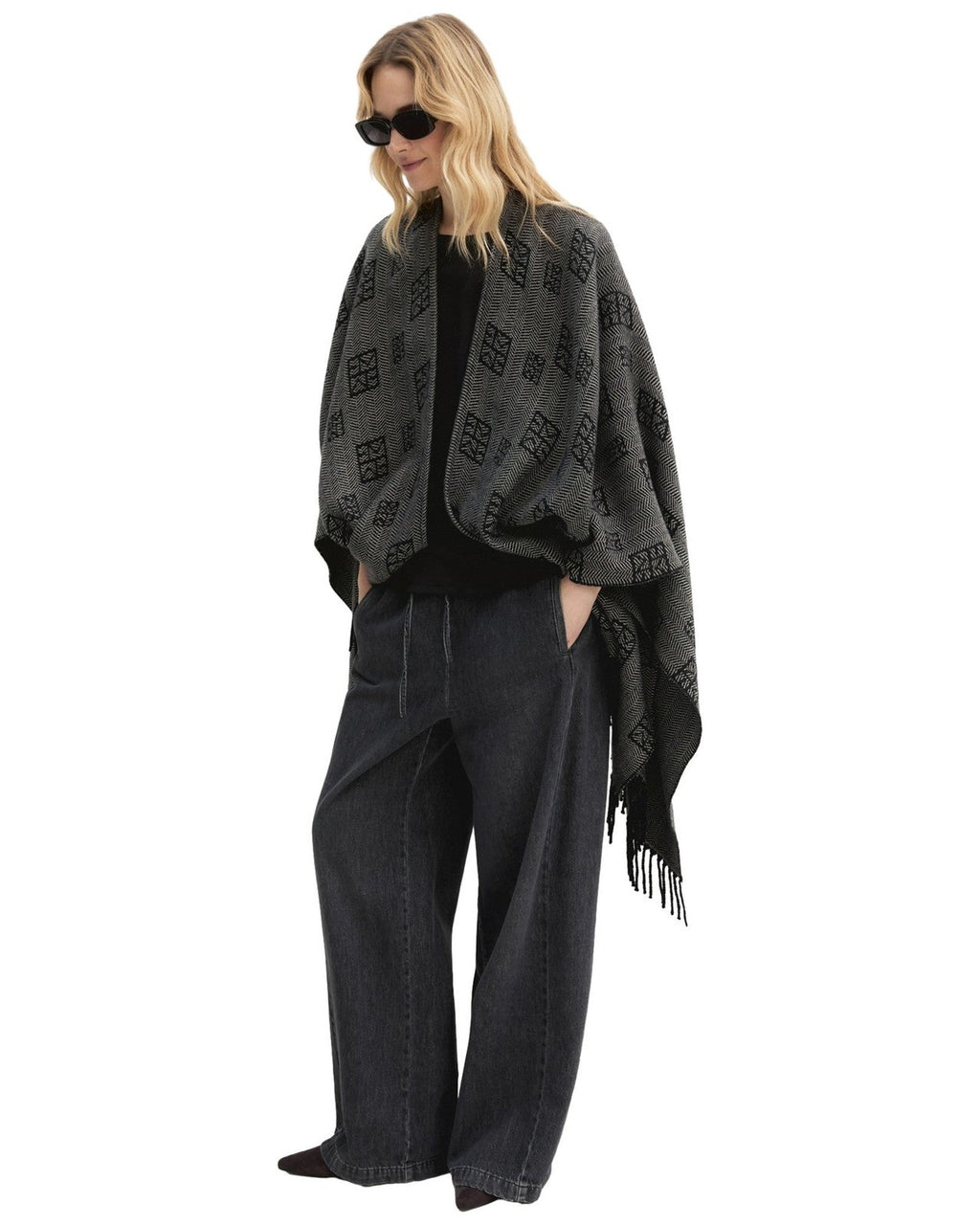 Scialli Donna Emme - Emmorigano 2625736021 - Nero