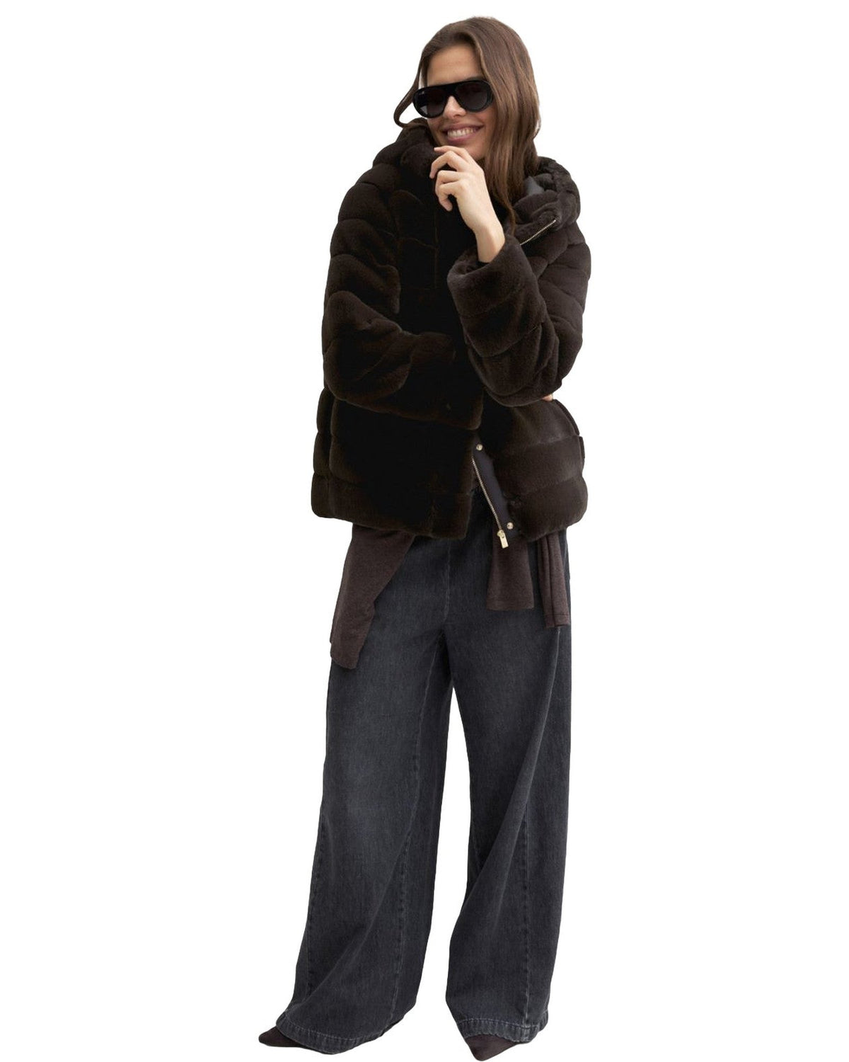 Giacconi Donna Emme - Emmpedale 2625456082 - Marrone