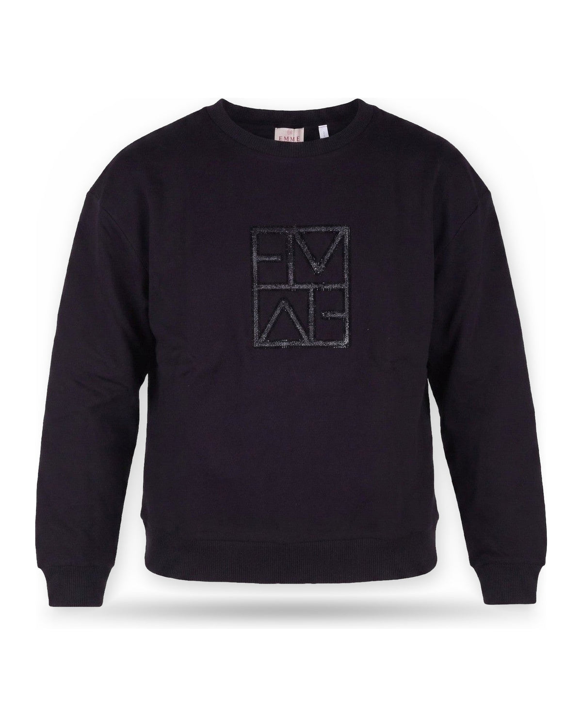 Felpe senza cappuccio Donna Emme - Emmquorum 2625926011 - Nero
