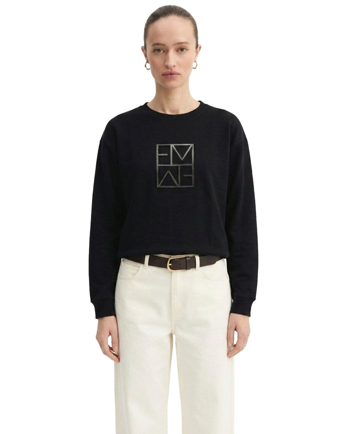 Felpe senza cappuccio Donna Emme - Emmquorum 2625926011 - Nero