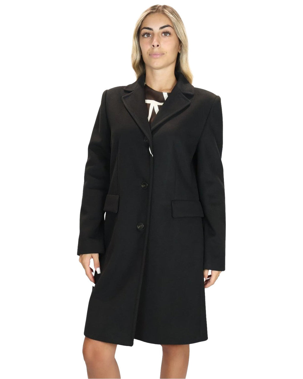 Cappotti Donna Emme - Emmstagno 2625906052 - Nero