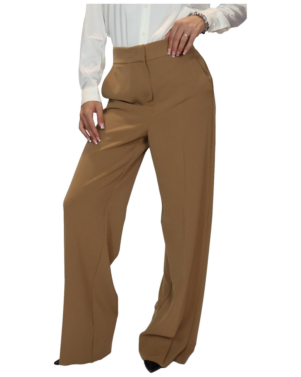 Pantaloni Donna Emme - Emmvoliera2 2625136251 - Cammello