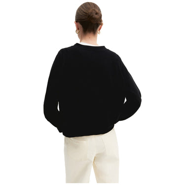Cardigan Donna Emme - Emmbacini 2625346041 - Nero