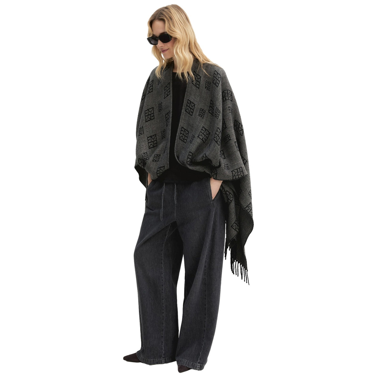 Scialli Donna Emme - Emmorigano 2625736021 - Nero