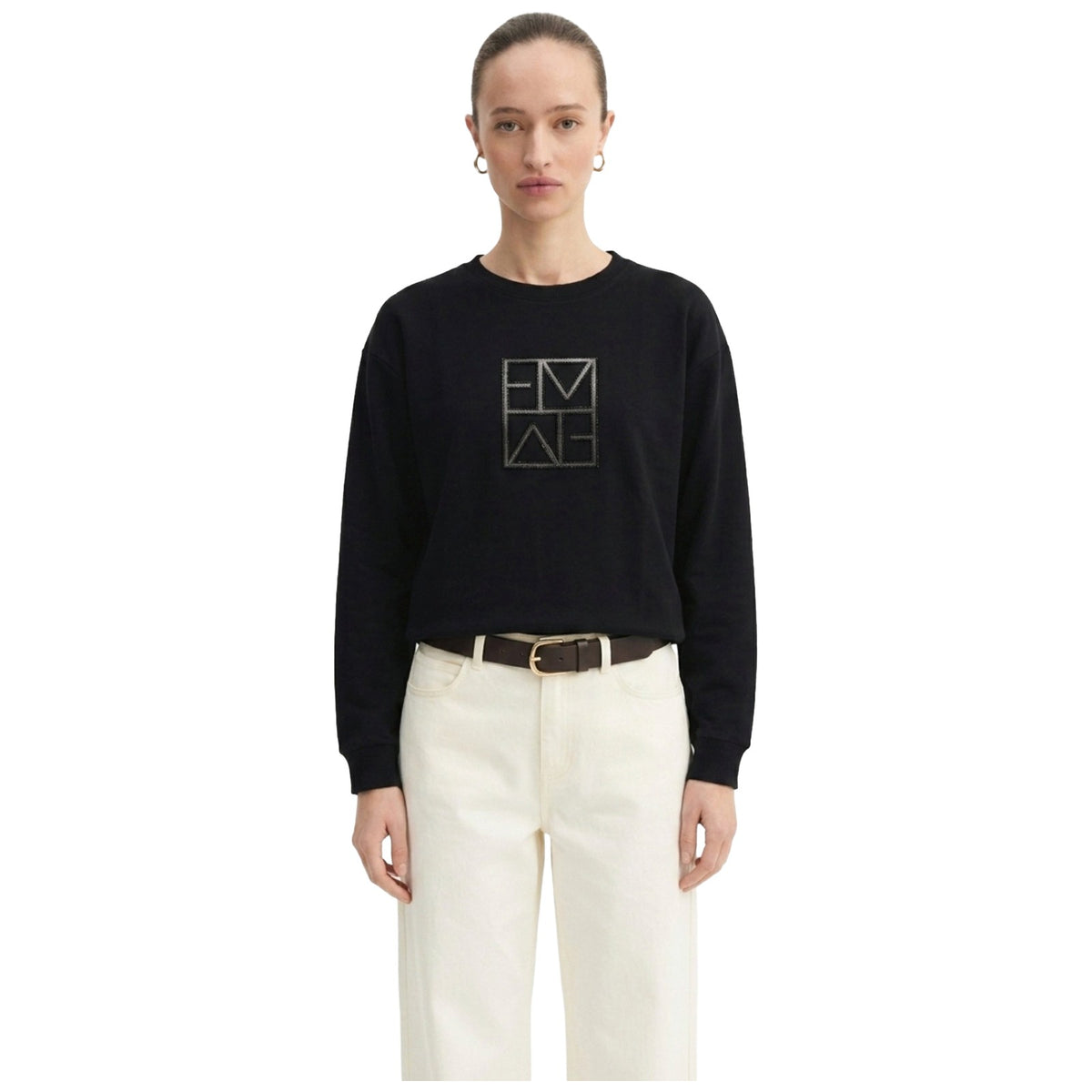 Felpe senza cappuccio Donna Emme - Emmquorum 2625926011 - Nero