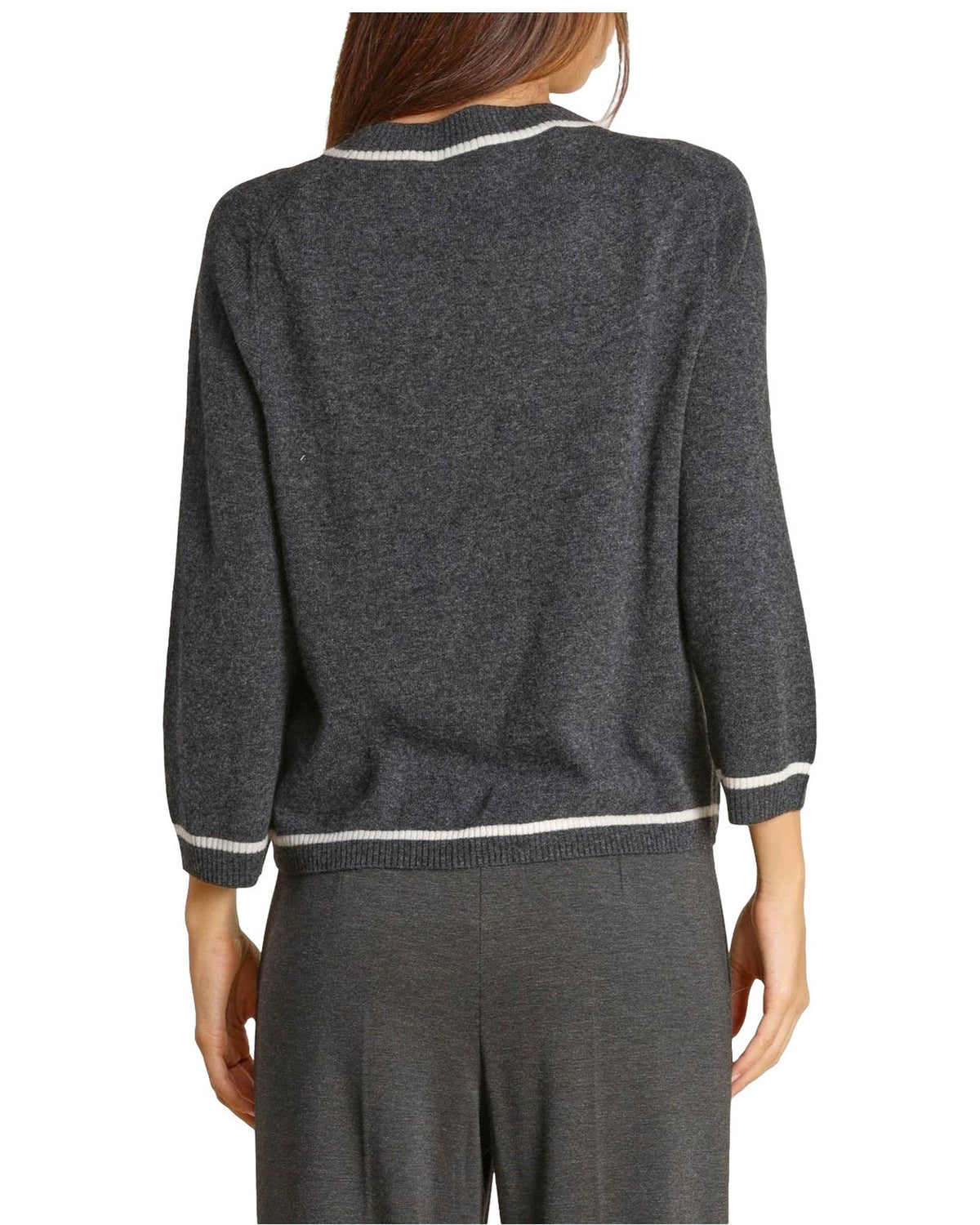 Maglie Donna Emme - Emmegrege 2625366241 - Grigio Scuro Melange