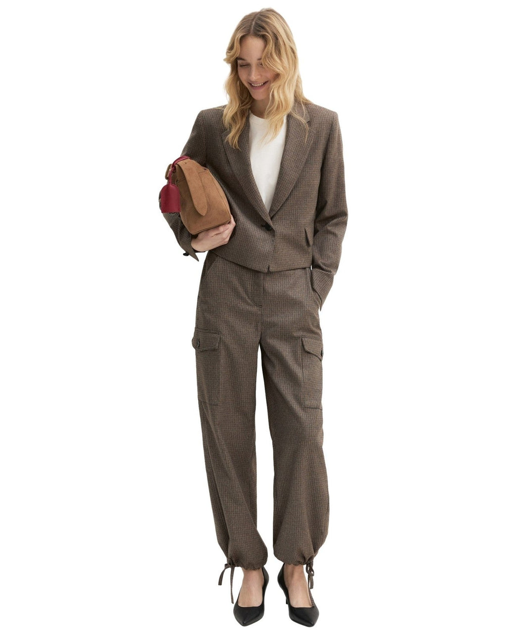 Pantaloni Donna Emme - Emmmandare 2625136011 - Beige