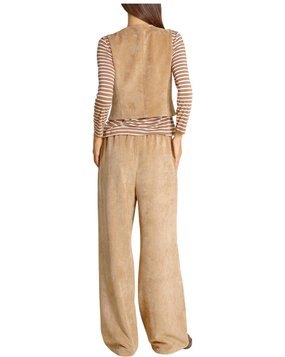 Tailleur pantalone Donna Emme - Emmtirsi Gilet e Pantalone 2625216011 - Cammello