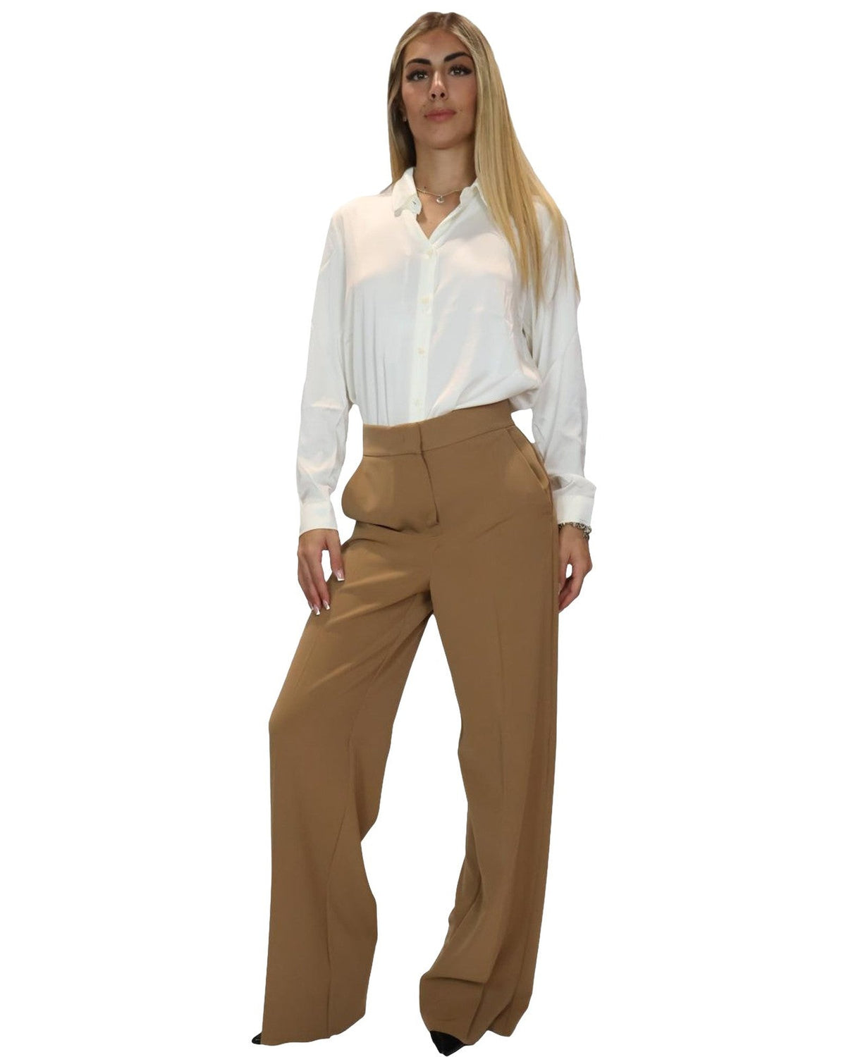 Pantaloni Donna Emme - Emmvoliera2 2625136251 - Cammello