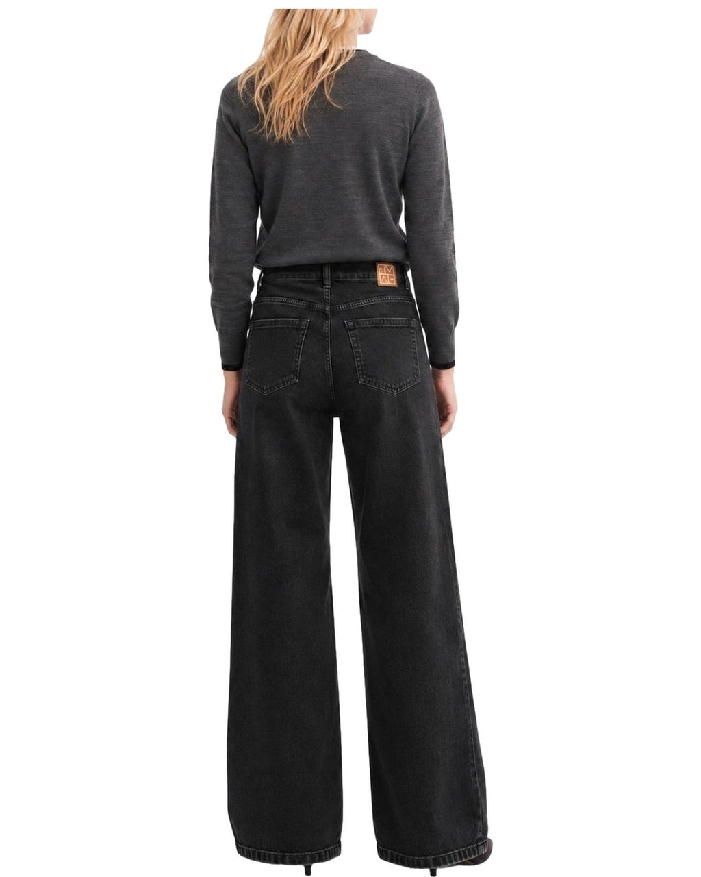 Jeans Donna Emme - Emmwideleg 2625186031 - Nero