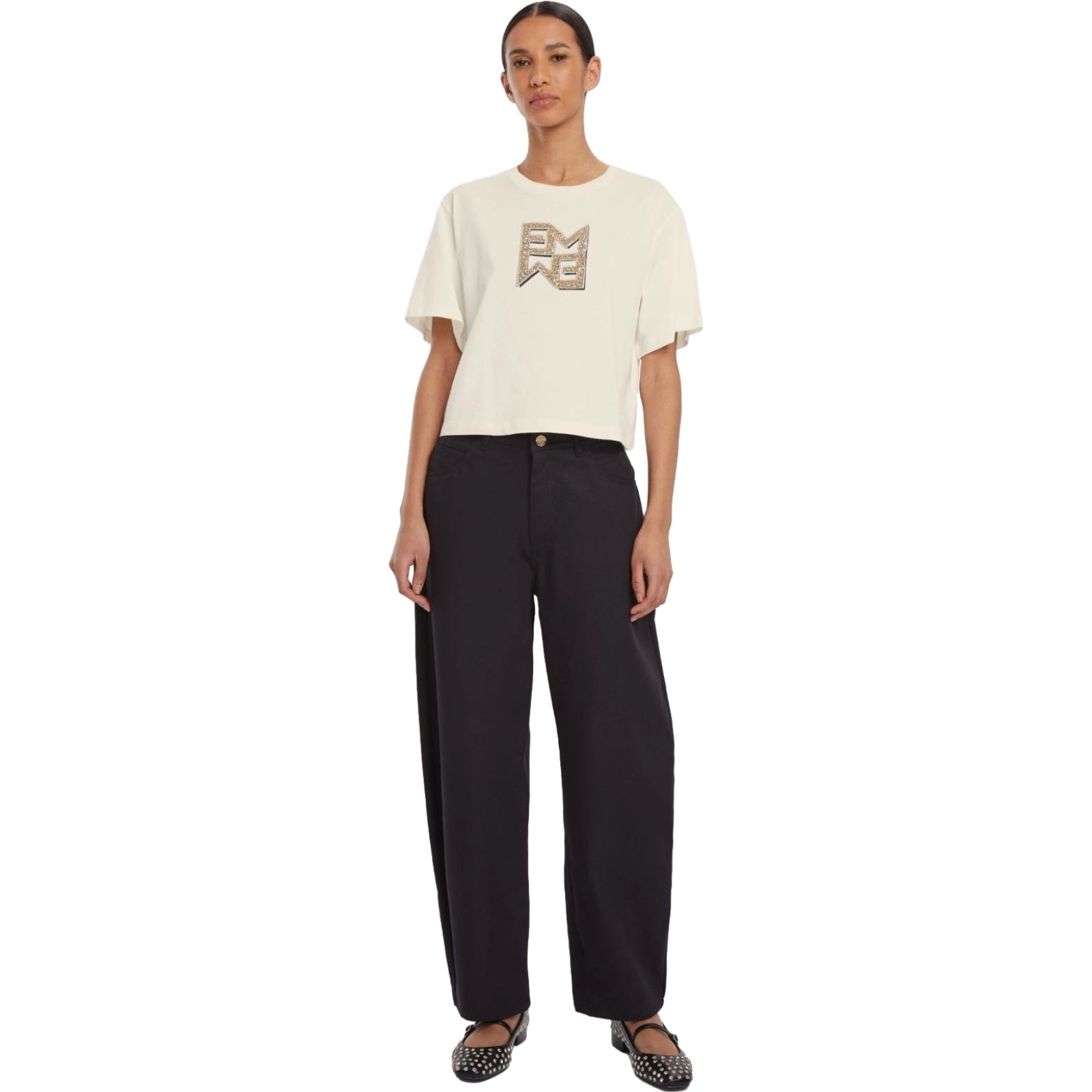 T-shirt Donna Emme Marella - T-Shirt - Panna