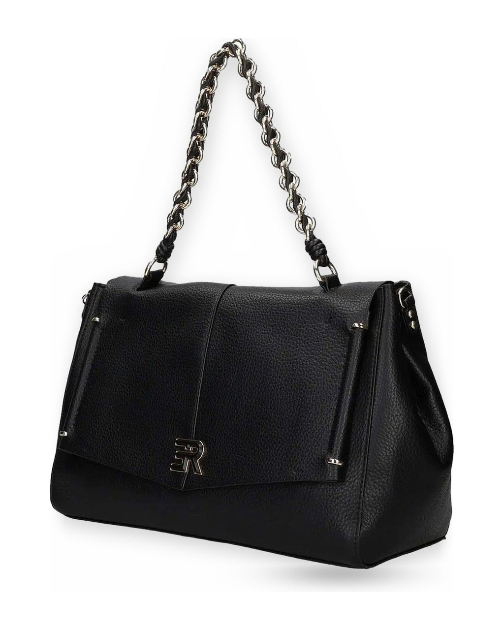 Borse a tracolla Donna Ermanno Scervino - Large Flap Eba 27 - Nero